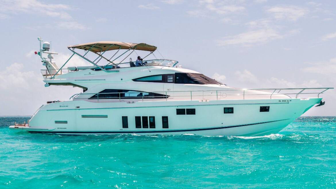 68 ft luxury sea ray yacht